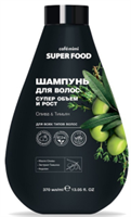 Шампунь объем и рост волос Олива&Тимьян Café Mimi Super Food 370  мл 4607967672576