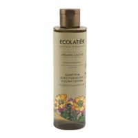 Ecolatier Шампунь для волос ORGANIC CACTUS Flower Гладкость&Красота 250мл 4620046172590
