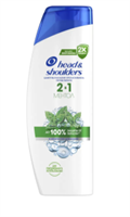 Шампунь для волос Head&Shoulders  Ментол 2 в 1  360 мл 8700216351546