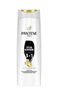 Шампунь-бальзам-ополаскиватель интенсивный уход 3в1 Пантин Густые и крепкие 360мл 8001090673329