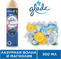 Освежитель воздуха Glade Лазурная волна и магнолия 300 мл 4620000433934