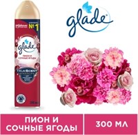 Освежитель воздуха Glade Пион и сочные ягоды 300 мл 4620000433552