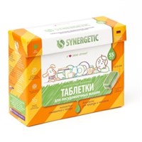 Таблетки для посудомоечной машины Бесфосфатные Synergetic 55 шт 4607971450542
