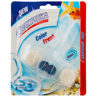 Освежитель-блистер WC ColorFresh Голубая вода  Свежинка 40 г 4607023659343