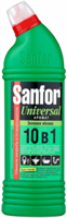 Чистящее средство для сантехники Sanfor Universal 10в1 Зеленое яблоко 750 мл 4602984004041