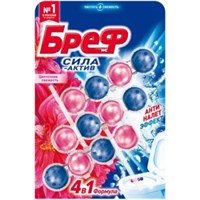 Бреф Блок д/туалета Сила-Актив Цветочная  Свежесть   3*50г 4640013277547