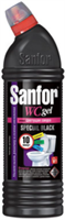 Чистящий гель для унитаза Sanfor WC gel Special Black 750 г 4602984004614