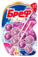 Бреф Блок д/туалета ДЕЛЮКС Волшебная орхидея  2*50гр 4660286505079