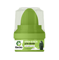 Gecko Крем-Блеск  для обуви  Бесцветный  60 мл 4607191691954