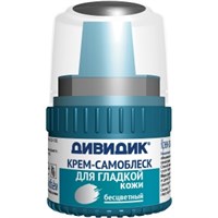 Крем-самоблеск для гладкой кожи Дивидик бесцветный 55 мл 4600104028908