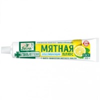 ВЕСНА ГЛАВАПТЕКА З/п Мятная (лимон+отбеливание) б/ф 90г 4601313019114