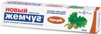 Зубная паста Новый Жемчуг Кора дуба Здоровье десен 50 мл 4600697174266