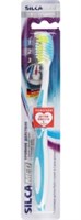 SILCAMED Зубная щетка  Тройное действие  (средняя) 4607075002708