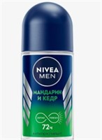 Дезодорант шарикиковый Nivea Men Мандарин и Кедр 50 мл 4006000016634