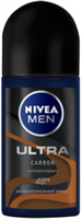 Дезодорант-антиперспирант шариковый Nivea Men Ultra Carbon, 50мл 4005900634290