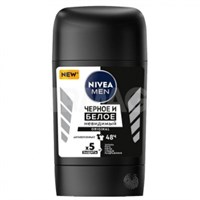 Дезодорант-антиперспирант стик NIVEA MEN Черное и Белое Невидимый Original, 50мл 4005900919212