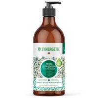 Биоразлагаемый натуральный Гель для душа  Synergetic Сандал и Ягоды Можжевельника 750мл 4607971452928