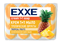 EXXE Косметическое мыло 1+1 "Тропические фрукты" 4шт*75г  (ОРАНЖЕВОЕ) полосатое ЭКОПАК 4620739981409