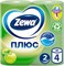 Туалетная бумага Zewa Яблоко 2 слоя 4 рулона 4605331019309