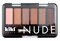 Тени KIKI 6-ти цветные NUDE 902 розовый, Золо, Латте, Медный, Мол-шок, Тем-шок 7262701309025