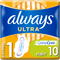 Прокладки Always Ultra Light 3 капли 10 штук 4015400041665