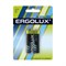 Ergolux Alkaline щелочная батарейка, 9В 1шт  6LR61 BL-1 4895117871072