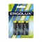Ergolux Alkaline  C щелочная батарейка, 1.5В 2шт   LR14 BL-2 4895117871058